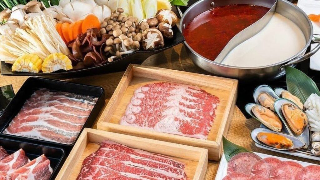 Thưởng thức buffet lẩu Shabu Shabu đặc trưng