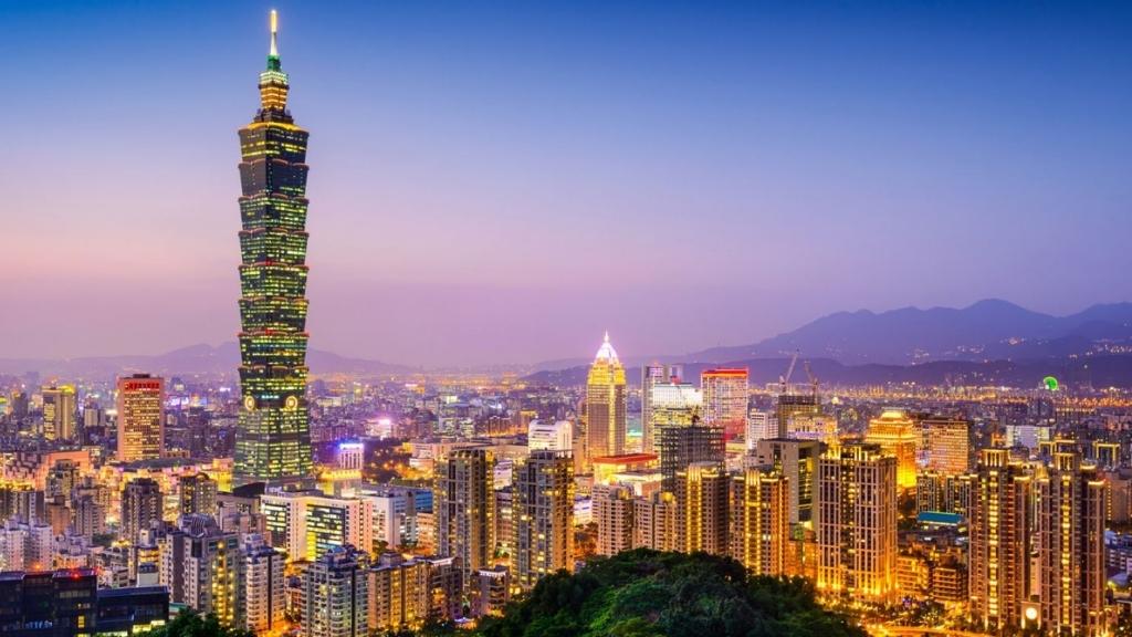 Tòa tháp Taipei 101 nổi tiếng