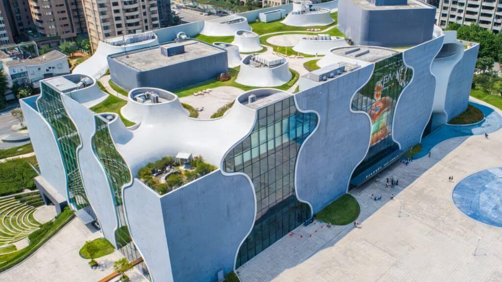 Nhà hát Quốc Gia Đài Trung – Nhà hát Opera Đài Trung do kiến trúc sư Toyo Ito thiết kế