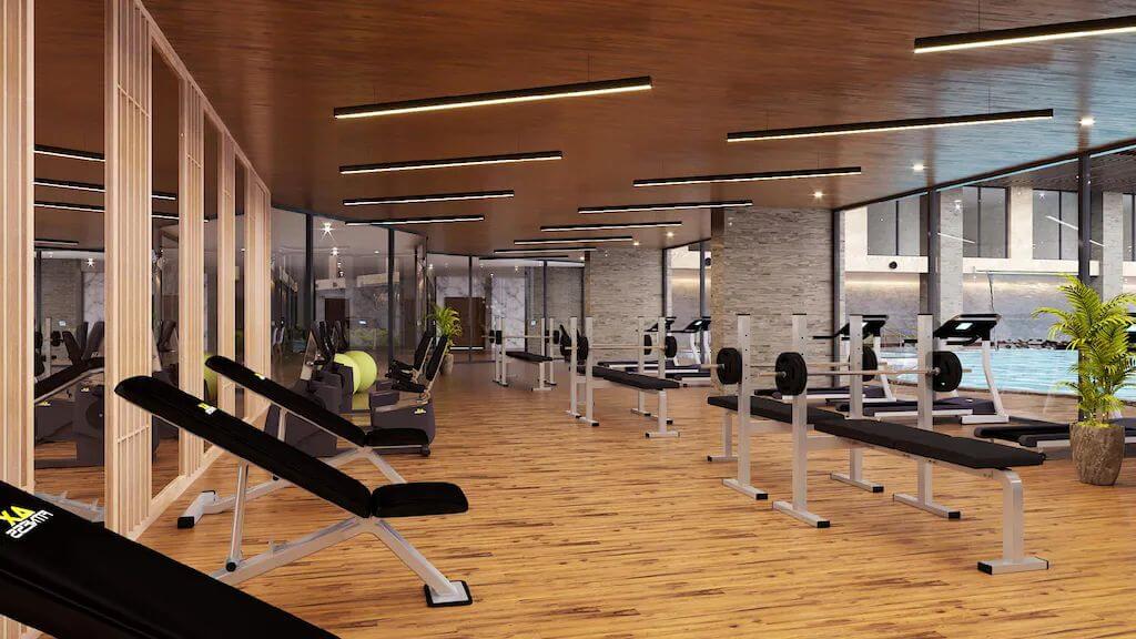 Gym Fitness Center tại Flamingo Cát Bà