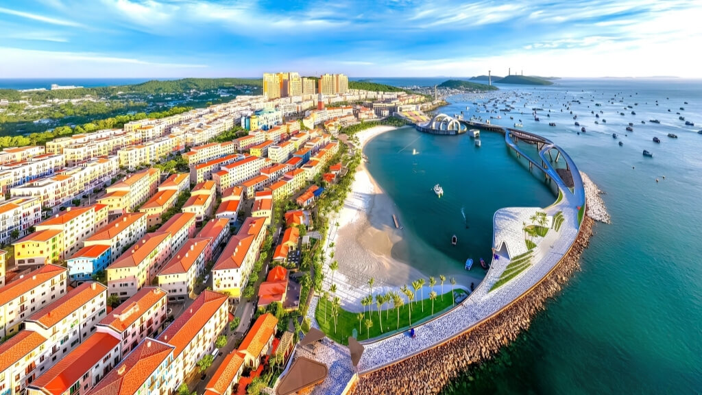Thị trấn Hoàng Hôn mang phong cách địa trung hải