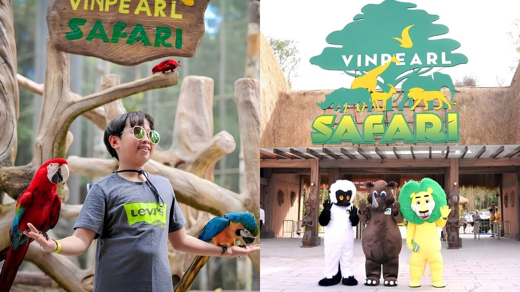 Thế giới sống động tại VinPearl Safari Phú Quốc