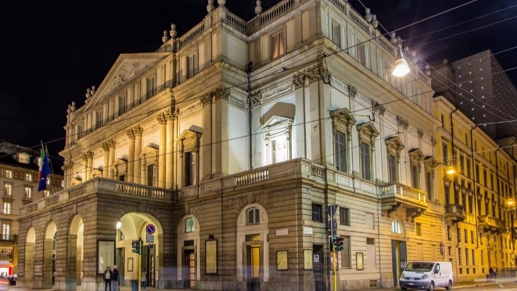 Check in tại nhà hát Opera La Scala