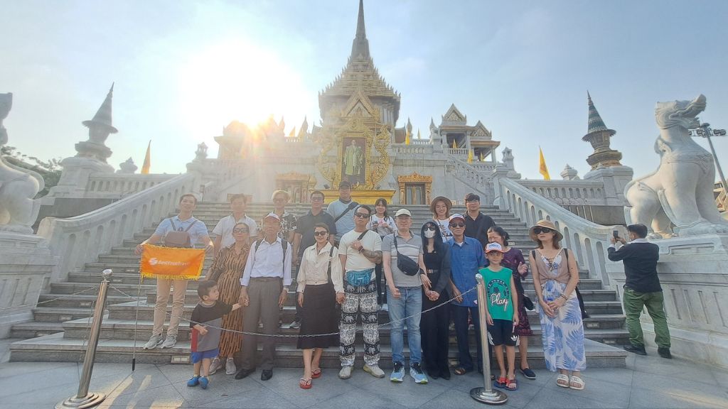Khám phá Chùa Phật Lớn cực đẹp giữa thủ đô Bangkok