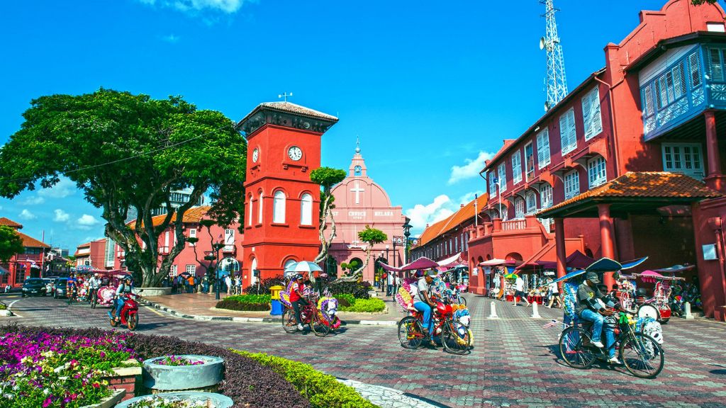 Thành phố Malacca nhộn nhịp