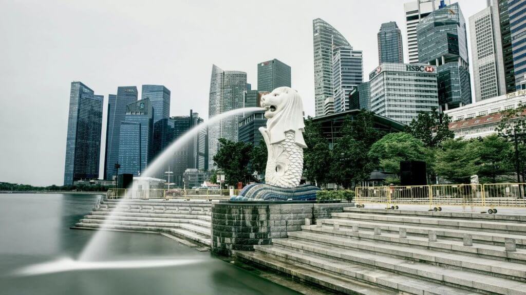 Merlion Park công trình biểu tượng cho thời kỳ thịnh vượng tại Singapore