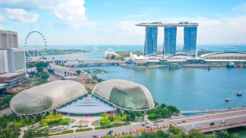 Nhà hát Esplanade nhà hát trái sầu riêng biểu tượng của Singapore