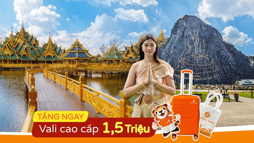 Tour Du Lịch Thái Lan  Hà Nội   Bangkok   Pattaya   Muang Boran 5N4Đ ipg