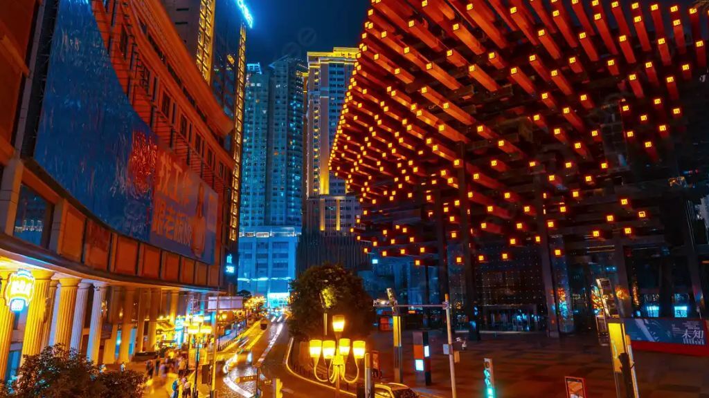 Du khách checkin tại Bảo tàng Mỹ thuật Trùng Khánh