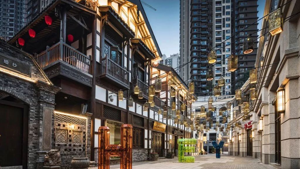 Phố cổ Đàn Tử Thạch   Một góc bình yên của Trùng Khánh