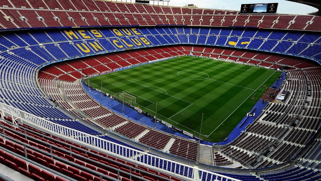 Sân vận động Camp Nou lớn nhất Châu Âu