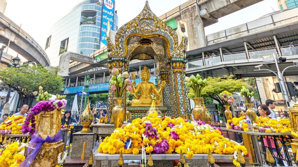 Ngôi đền linh thiêng Phật Bốn Mặt Erawan
