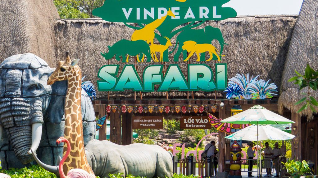 Cổng vào Vinpearl Safari