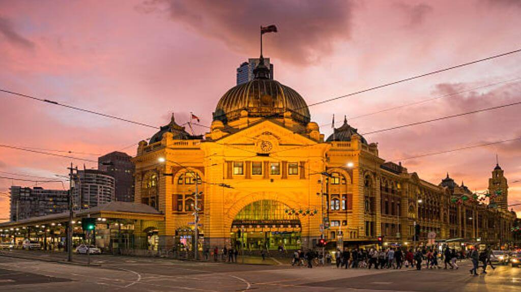 Một trong nhữung kiến trúc đpej của Melbourne