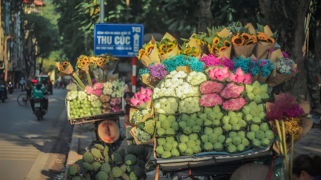 Nét thơ mộng trên góc Phố Cổ