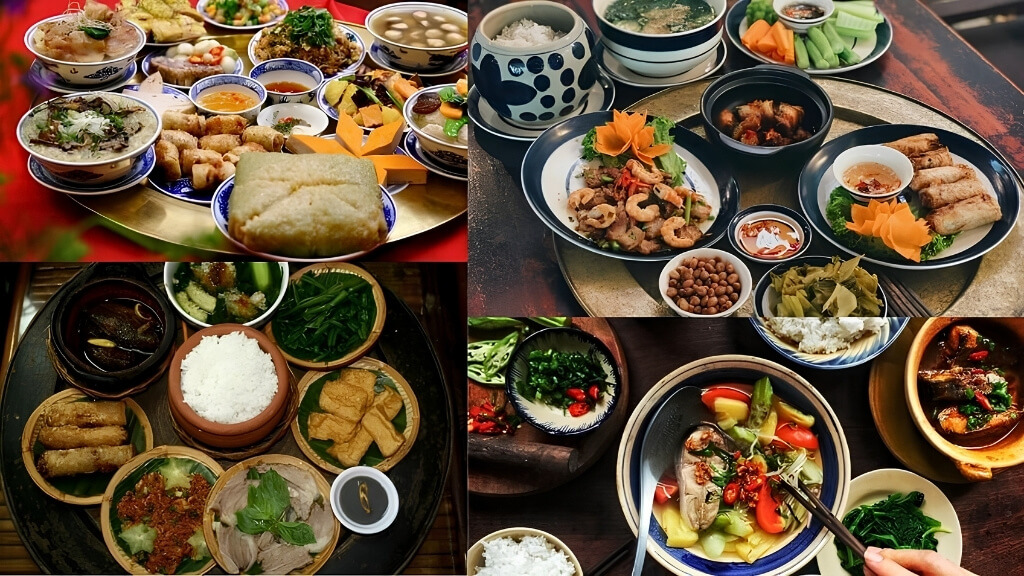 Những món ăn đậm đà hương vị truyền thống