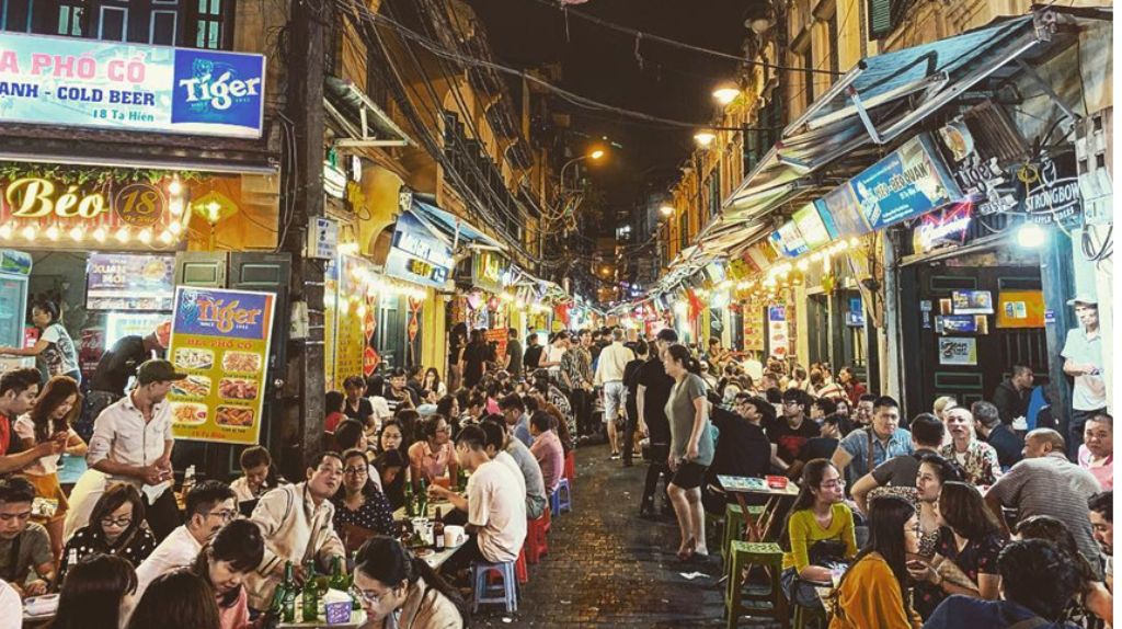 Địa điểm hot tại Hà Nội về đêm
