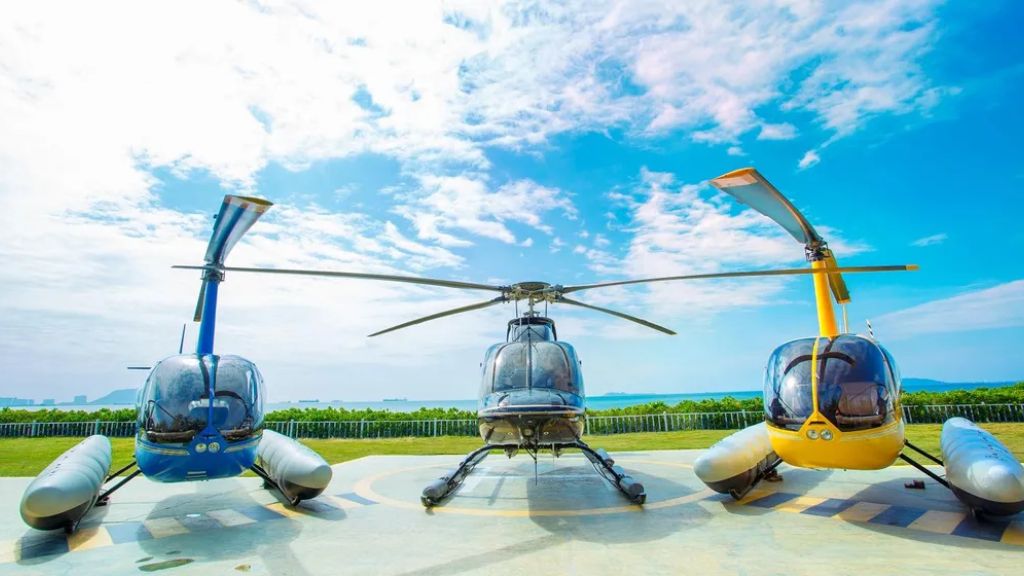 Tham quan đảo Hải Nam bằng Trực Thăng