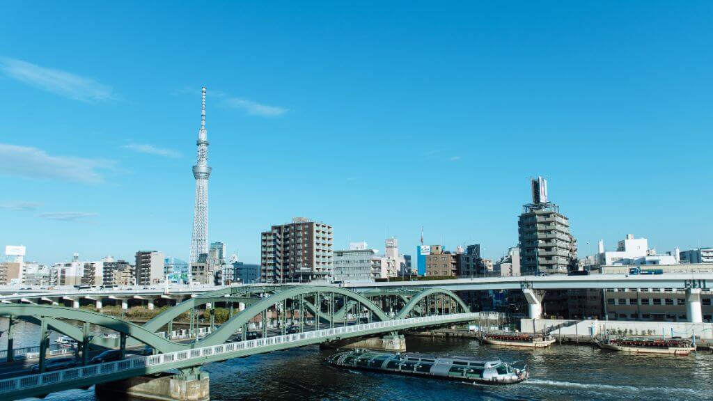 Ngắm nhìn Tháp truyền hình Tokyo Skytree cao nhật Nhật Bản