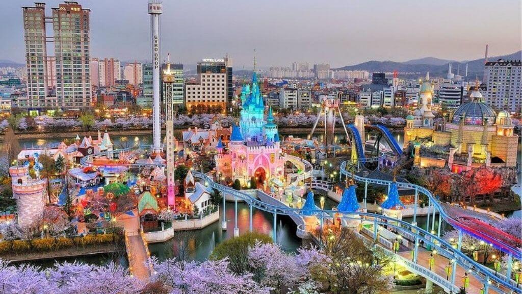 Toàn bộ khuôn viên giải trí Lotte World