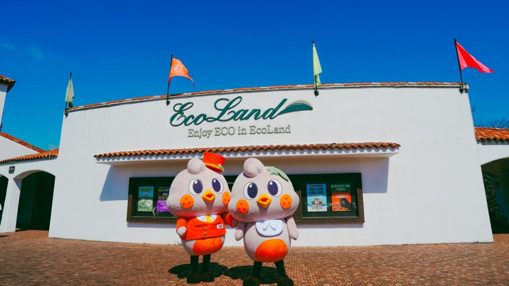 Eco Land là điểm đến có rất nhiểu góc check in trong tour Hàn Quốc Jeju