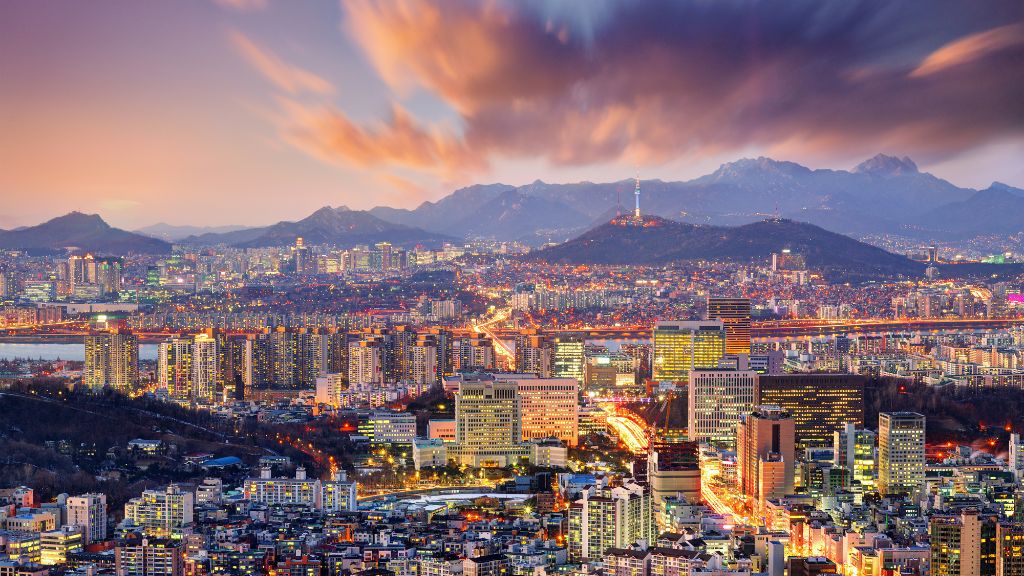 Thủ đô Seoul lung linh về đêm