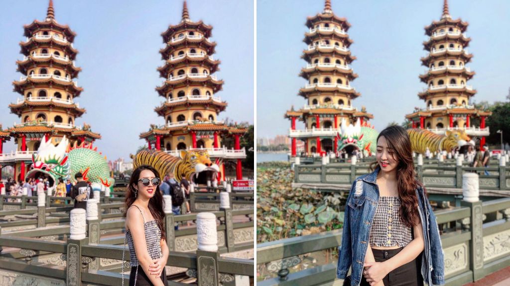 Du khách check in tại đầm Liên Trì (Nguồn  @ jujuchen )
