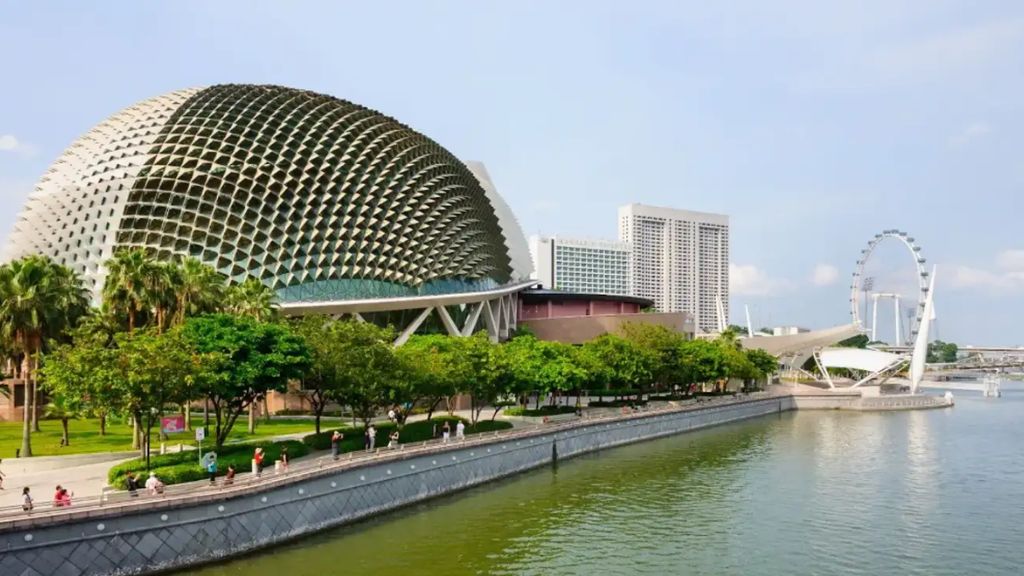 Nhà hát Esplanade nổi tiếng với biểu tượng “Trái sầu riêng”