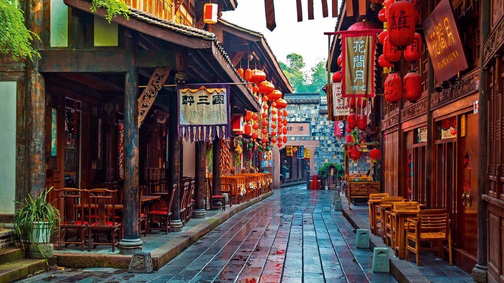 Check in tại Phố cổ Cẩm Lý