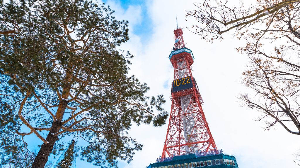 Đặt tour Nhật Bản - Check in Tháp truyền hình Sapporo TV Tower