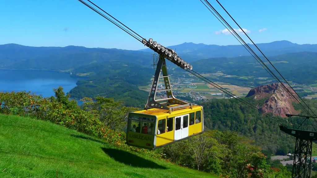 Trải nghiệm tuyến cáp treo Usuzan Ropeway nổi tiếng thế giới