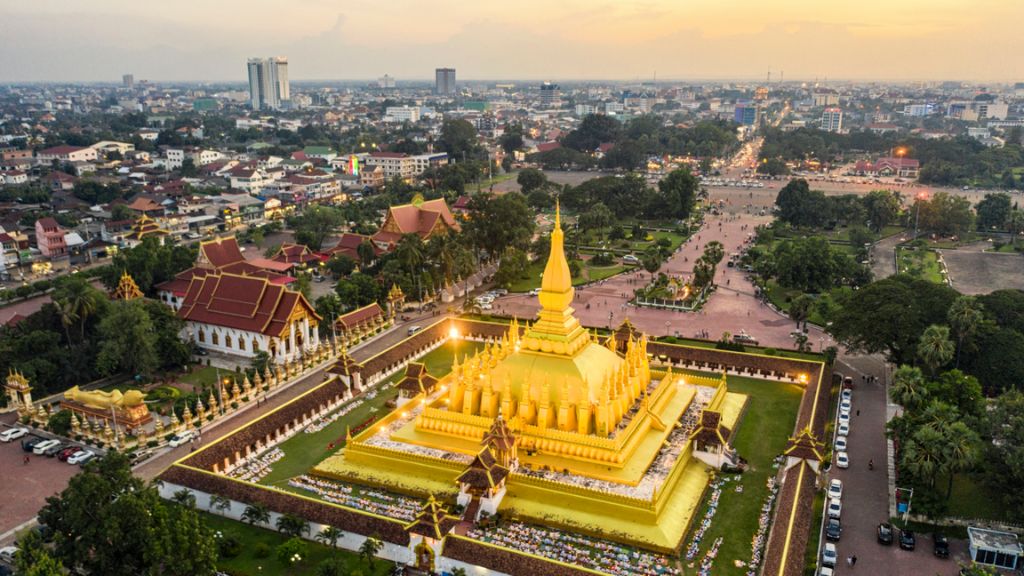 That Luang nơi lưu giữ xá lợi đức Phật