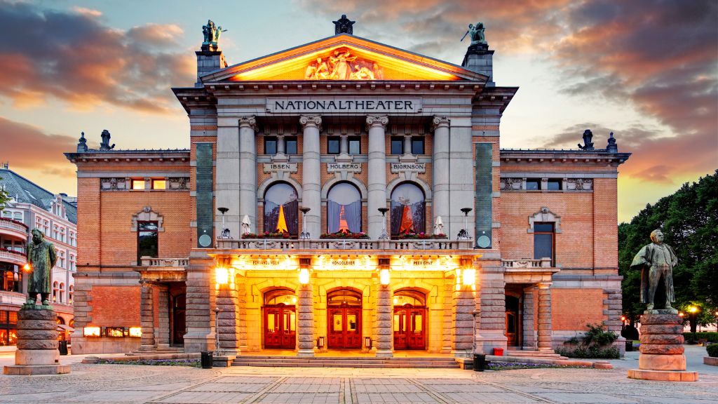Tham quan bên ngoài Nhà hát thành phố Oslo