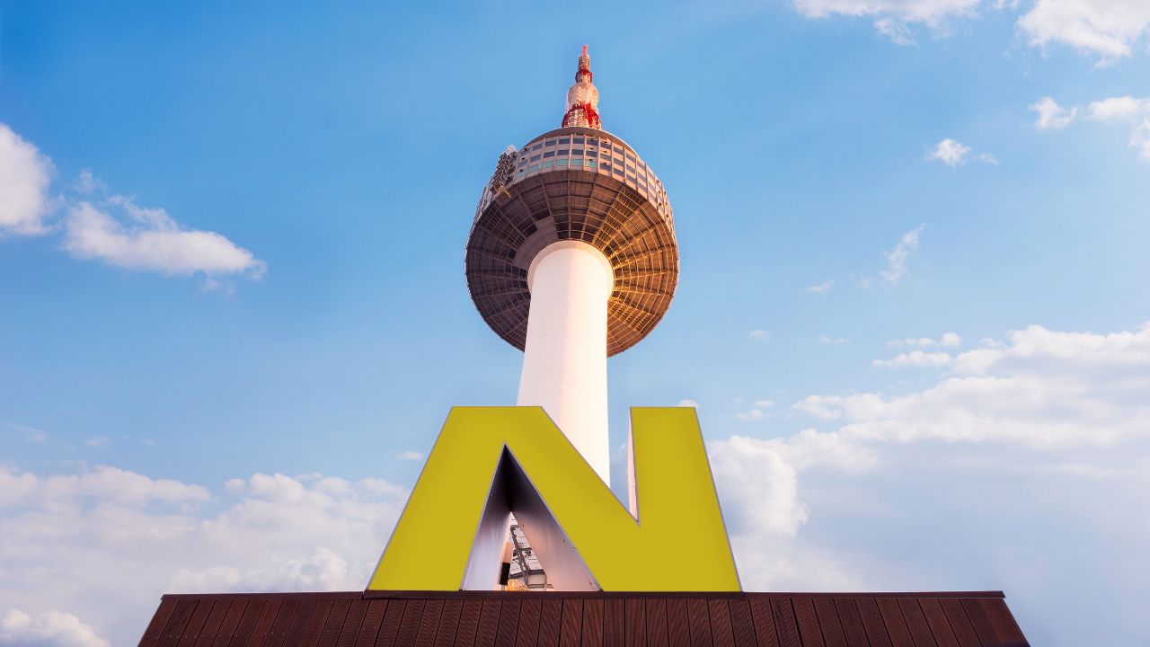 Tháp truyền hình N Seoul Tower - biểu tượng của thủ đô Seoul