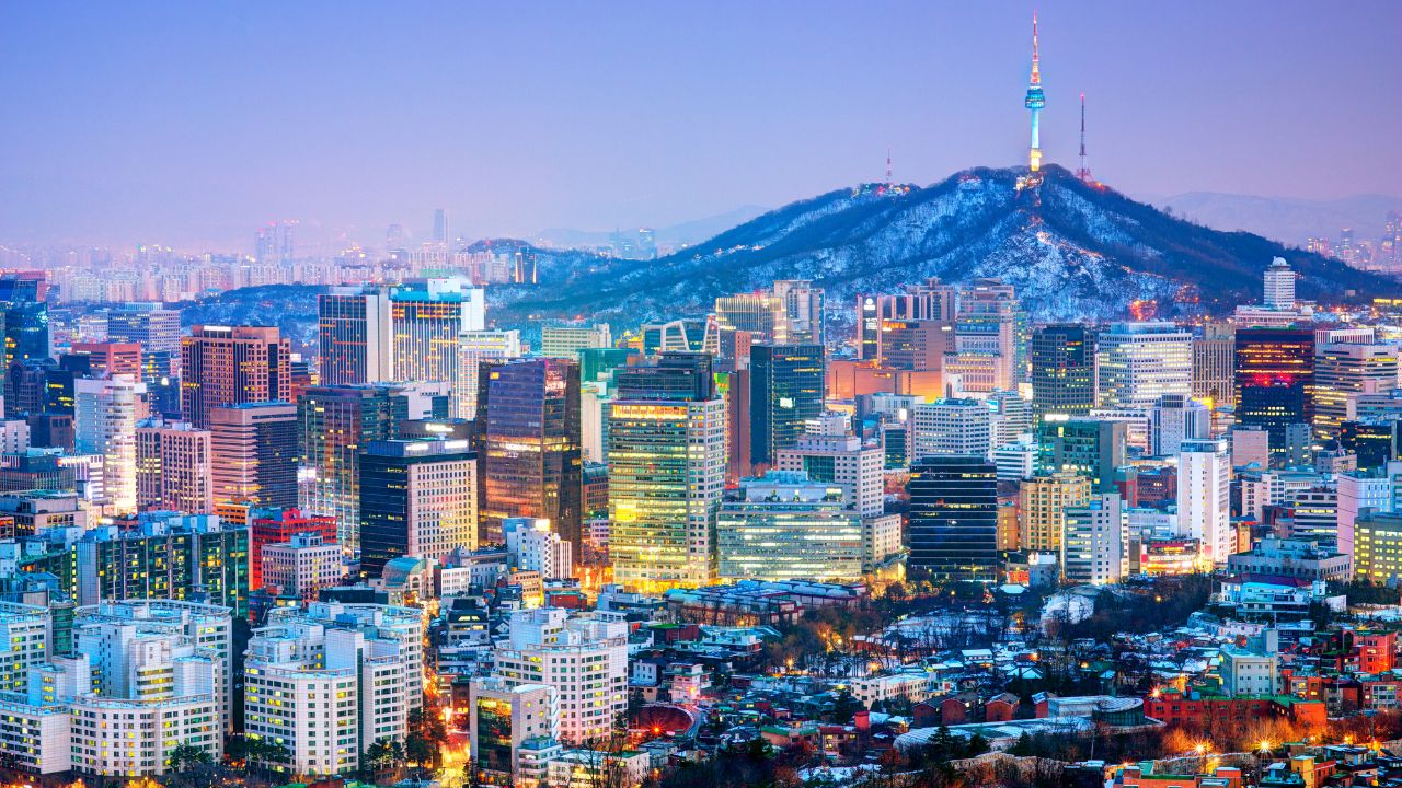 Thủ đô Seoul Hàn Quốc lung linh khi lên đèn