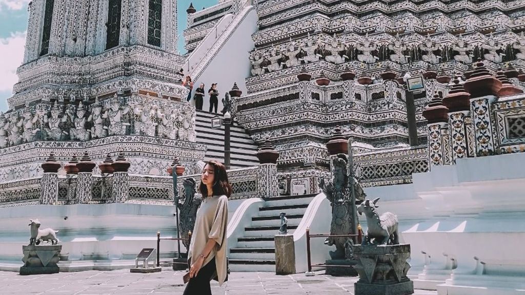 Check in chùa Wat Arun nổi tiếng