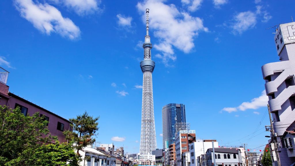 Đặt tour Nhật Bản   Tham quan Tháp Tokyo Skytree