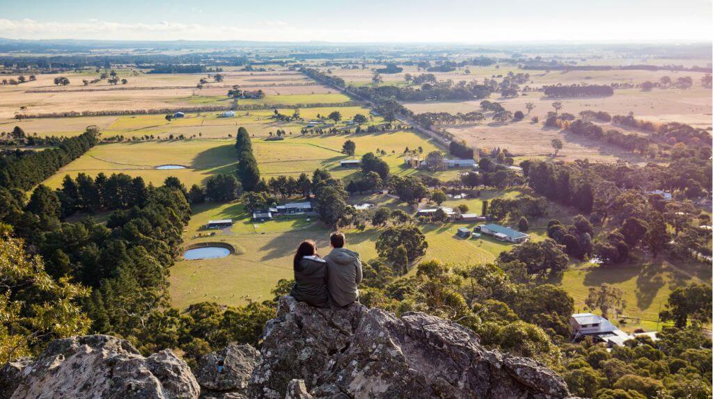 Vẻ đpej của Mt Macedon