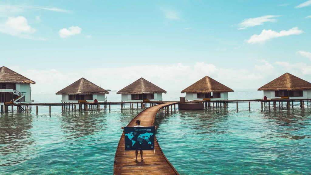 Khung cảnh nghỉ dưỡng thiên đường hạ giới Maldives