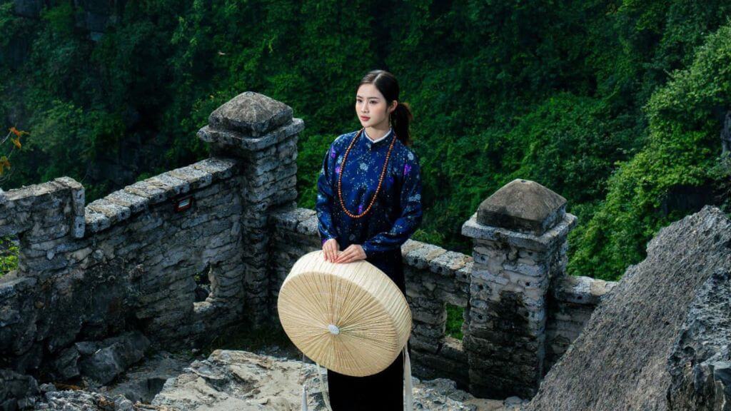 Hang Múa dịp Tết rất phù hợp để chụp ảnh áo dài