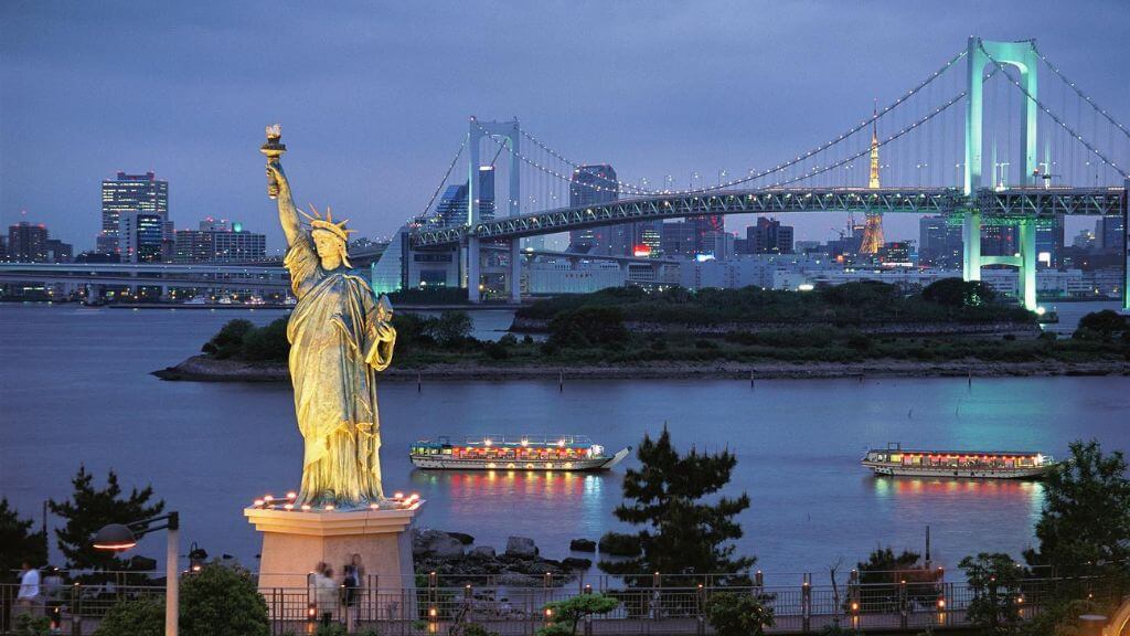 Vui chơi tại vịnh Odaiba   hòn đảo nhân tạo