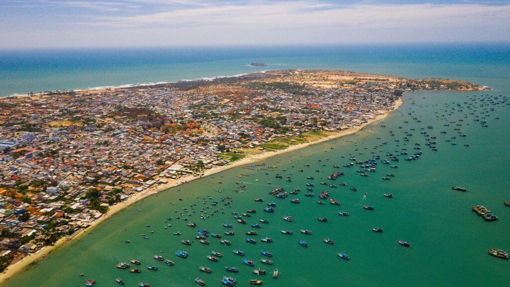 Chiêm ngưỡng vẻ đẹp thiên nhiên Ninh Thuận từ trên cao