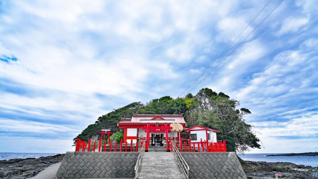Đền Kamafuta Shrine với kiến trúc ấn tượng