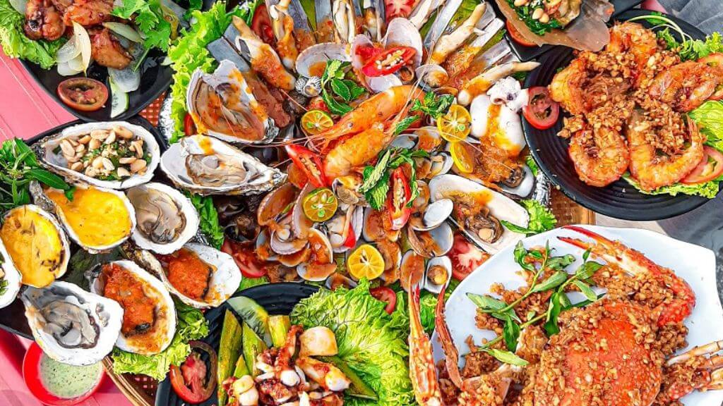 Hải sản Nha Trang tươi ngon hấp dẫn