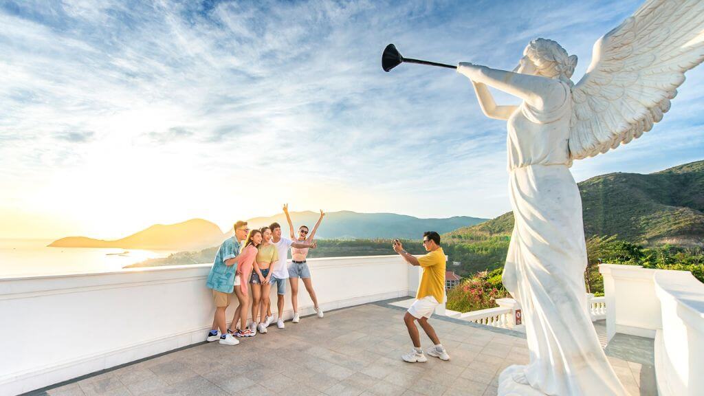 Check in trên đảo Hòn Tre