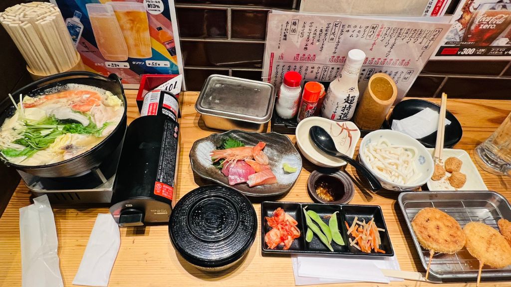 Bữa ăn thơm ngon chuẩn hương vị Nhật Bản trong tour 6N5Đ