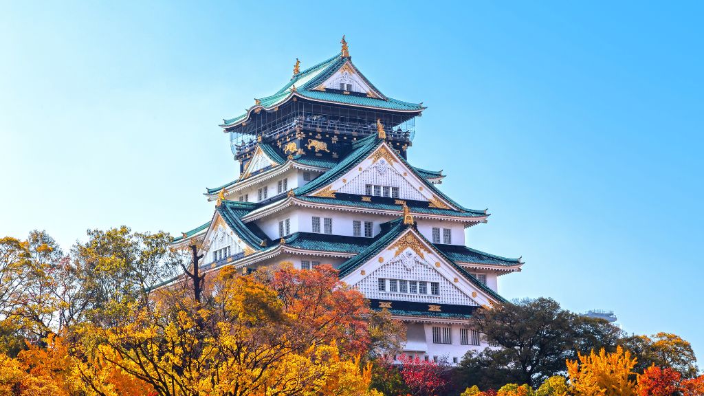 Kiến trúc độc đáo của Lâu đài Osaka