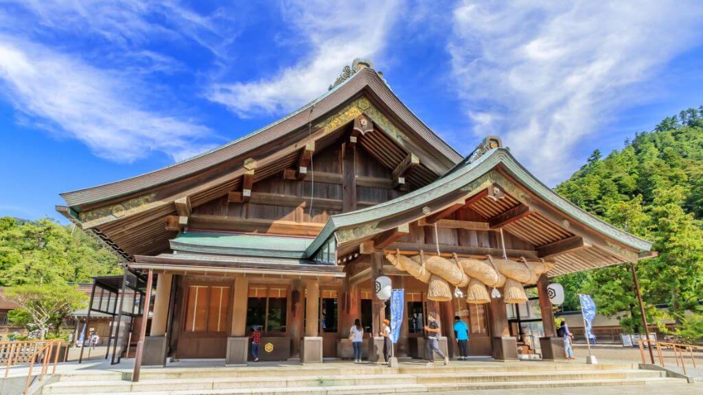 Đền Izumo Taisha Grand Shrine với kiến trúc độc đáo