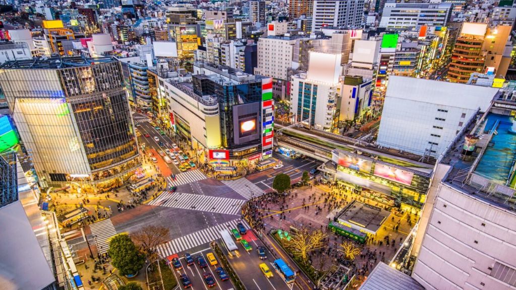 Giao lộ Shibuya sầm uất