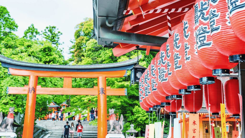 Kiến trúc chùa nghìn cột Fushimi Inari